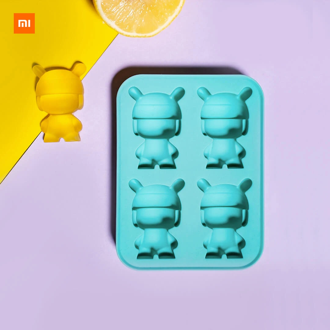 Оригинальный Новый Xiaomi Mijia Youpin Rice Rabbit Ice Cube мятно зеленый 2 пакета высокая и низкая