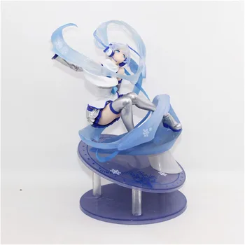 

Haocaitoy Hot sale Dolls Hatsune Miku Action Figure PVC Snow Miku Anime Special Edition 25cm Collecting For Gift