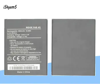 

iSkyamS 10pcs/lot 2820mAh High Quality Replacement Li-ion Battery for Wiko RIDGE FAB 4G Batterie Batterij Bateria