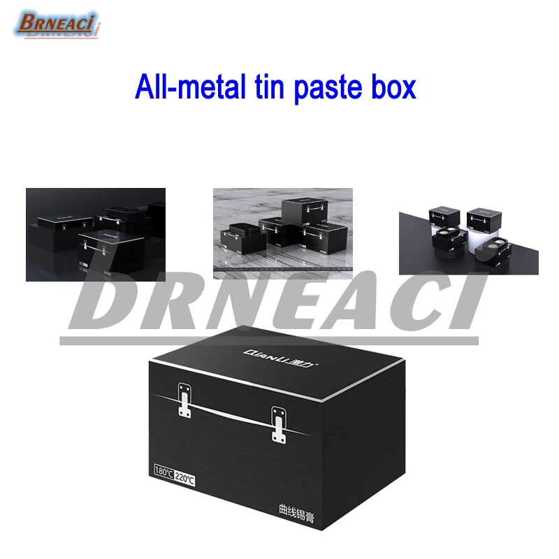 

brneaci QianLi solder paste All-metal tin paste box for mobile phone LED repair BGA motherboard soldering low/high temperat