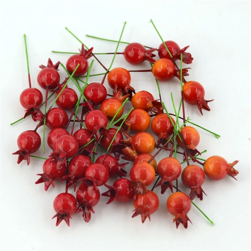 Mini Pomegranate Simulation Foam Plastic Fake Artificial Fruit and Vegetables House Party Kitchen Wedding Decoration 20Pcs artificial fruits and vegetables
