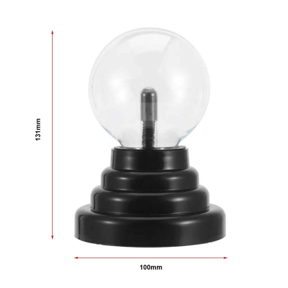 3 дюймов ICOCO магический USB плазменный шар Сфера свет магический плазменный шар кристалл свет прозрачная лампа украшение дома высокое