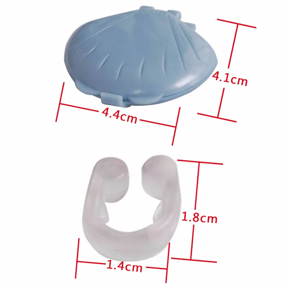 MQFORU силикагель портативный стоп храп зажим для носа антихрап апноэ ЗАЩИТА Футляр со вспомогательным средством Спящая помощь здоровье принадлежности для улучшения сна