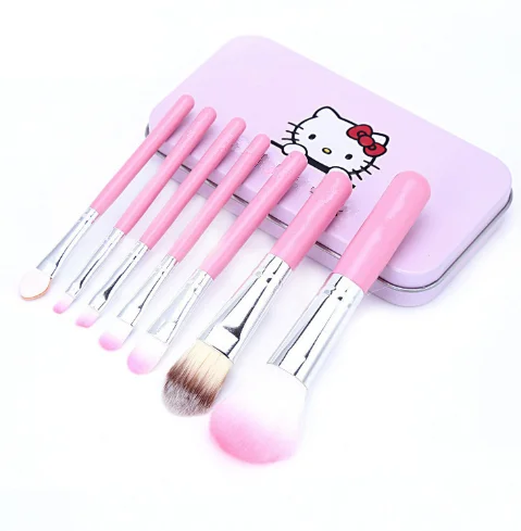 

Best Sellers Iron box Cosmetic brush Suit 7 piece set Blusher brush Foundation Brush Eye shadow brush 7 Piece Set