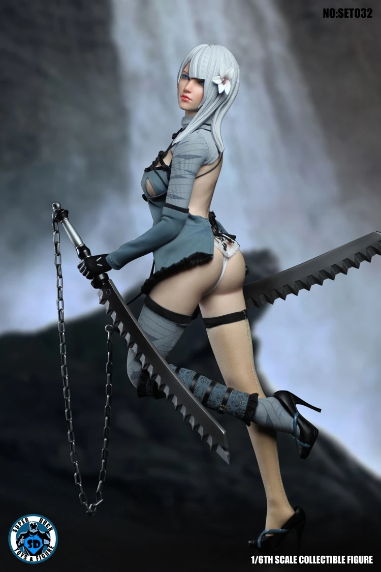 Коллекционная фигурка в масштабе 1/6 кукла воин с бесшовным телом экшн 12 дюймов