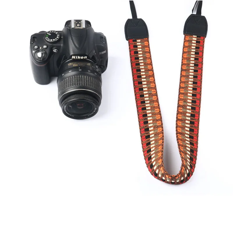 Camera Protection Anti-slip Rope DSL Quick SLR Camera Shoulder Strap Belt Woven Cotton Action Video Camera Straps