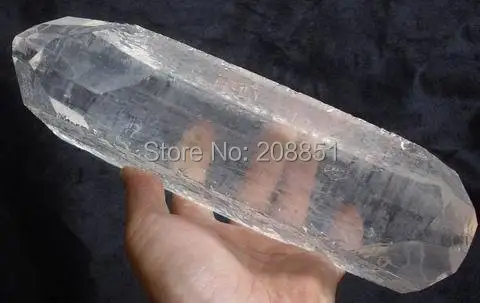 

5.3LB 2.4kg TRANSPARENT CLEAR MAN-MADE LAB QUARTZ CRYSTAL BRICK MATERIAL China