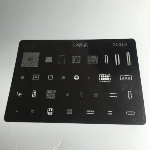 

2pcs/lot BGA Reball Stencil for Samsung S4 I9500 WCD9310 PMB5745 ACT B8L PMB9820 WM5102E PM8917 S2MPS11 MAX77803