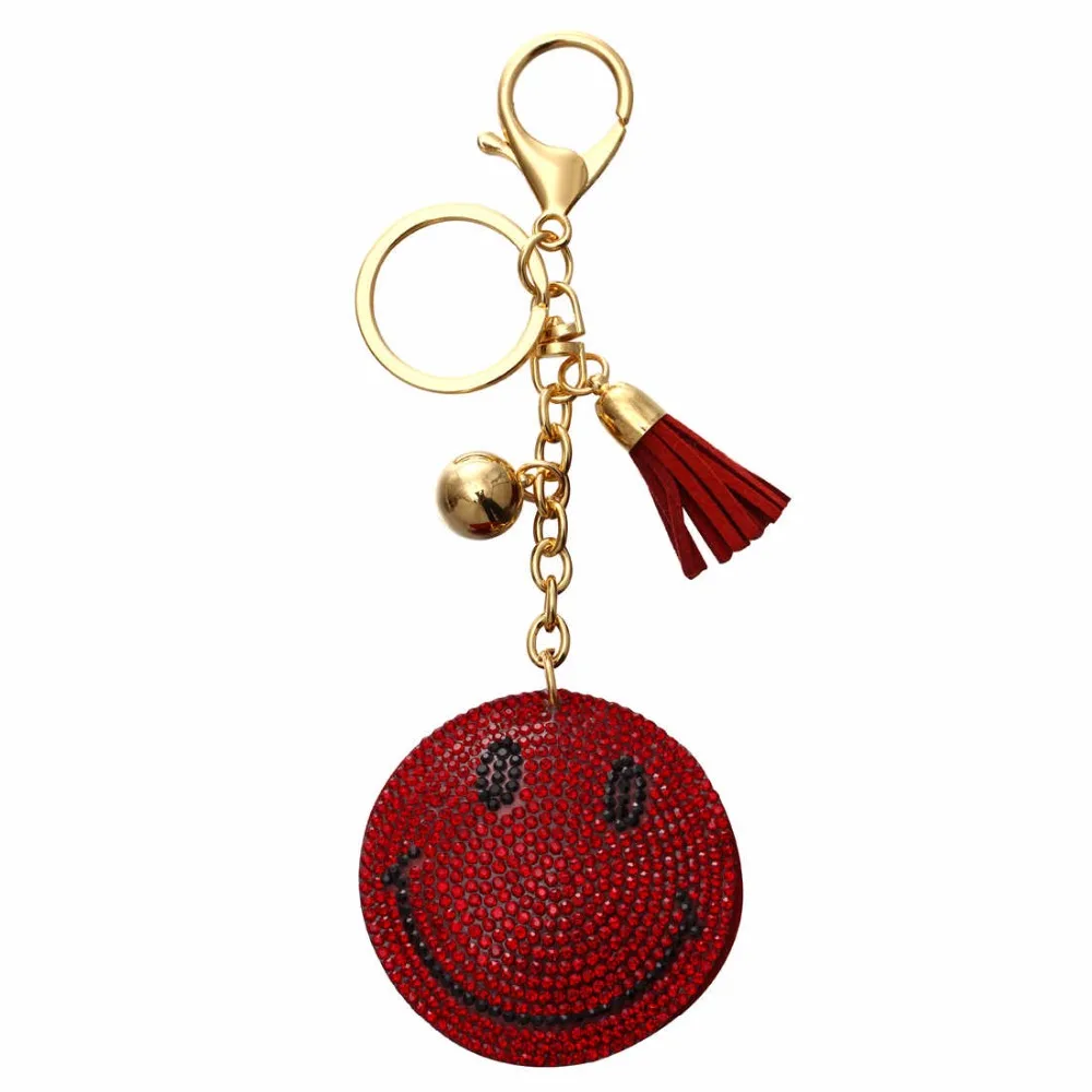 Модный хрустальный брелок для ключей, кошелек, сумка для автомобиля, рождественский подарок, брелки, фирменный брелок, кожа, красная сумка в форме губ, брелок