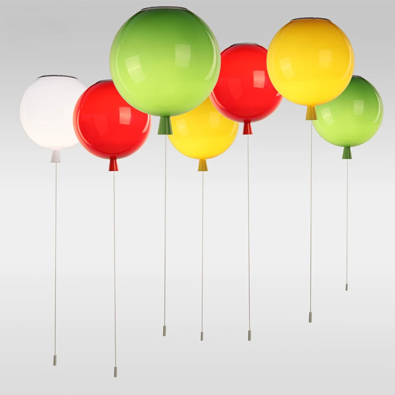 

Children Room Ceiling Light Globe Ball hanglamp LED luminarias Kids Baby Bedroom Colorful Ceiling Light home lighting fixtures