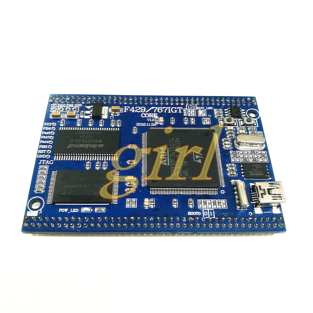 Системная плата STM32F767IGT6 макетная STM32 для небольших систем с цоколем в виде
