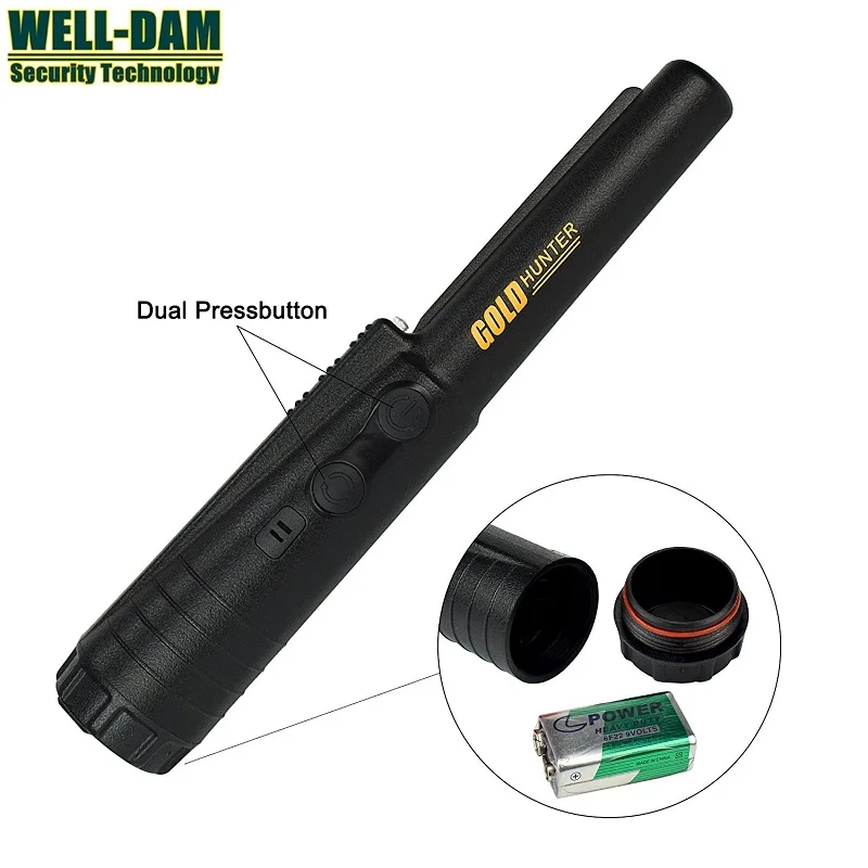 

Gold Hunter Basic PinPointer Professional underground metal detector hand held gold metal detector