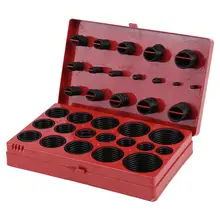 419 pièces joint torique ensemble d'assortiment de joints toriques joint d'étanchéité en caoutchouc universel 32 tailles Kit de pieds en caoutchouc R01-R32 kit d'ancrage