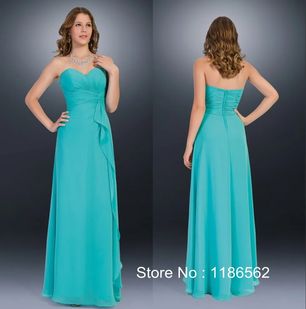 Dark Turquoise Bridesmaid Dress