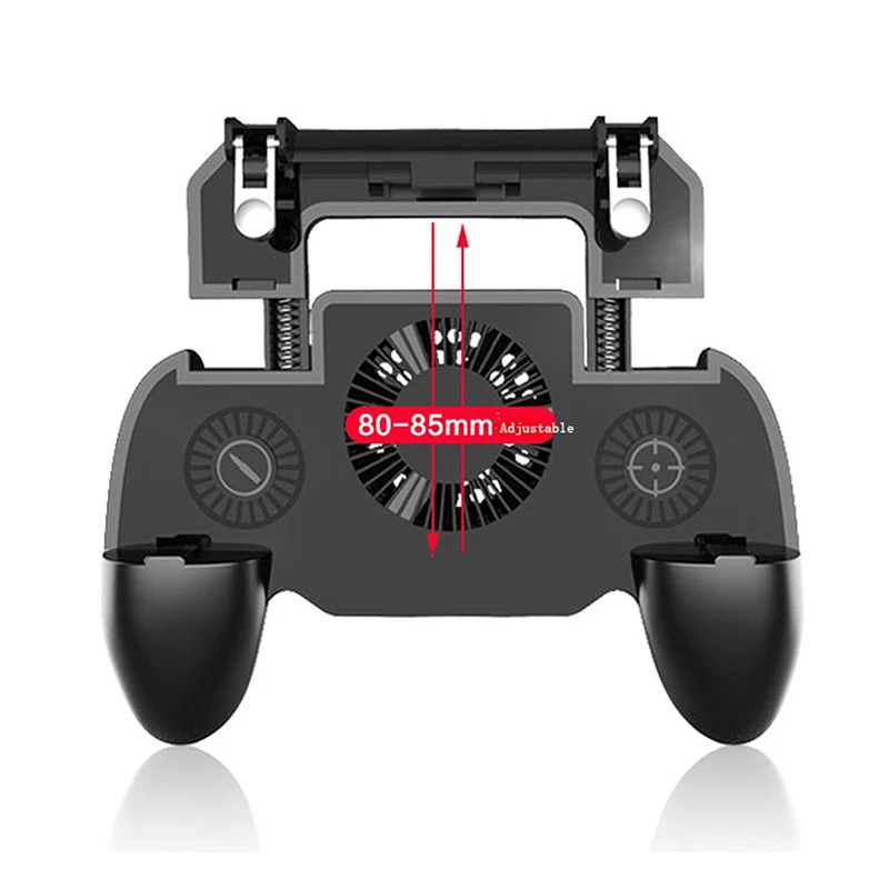 Pubg Mobile Pubg Controller Gamepad Trigger L1R1 Shooter Joystick Game Pad Phone Holder Cooler Fan with 2000/4000mAh Power Bank