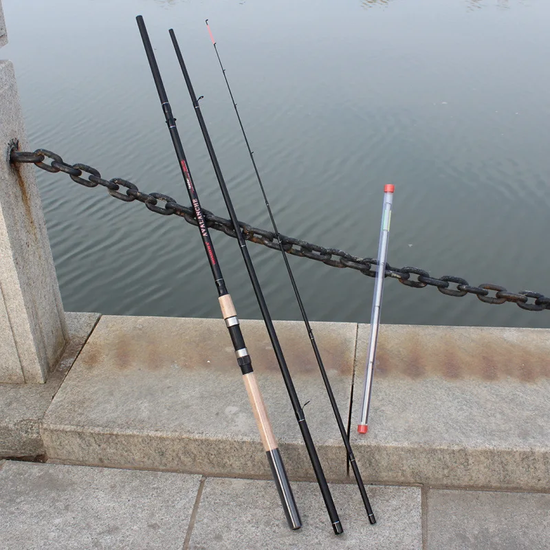 Fishing Rod 99% Carbon Feeder Rod 3 Section C.W 40-120G 3.3M 3.6M 3.9M with 3 Rod Tips Standard Baitcasting Lure Fishing
