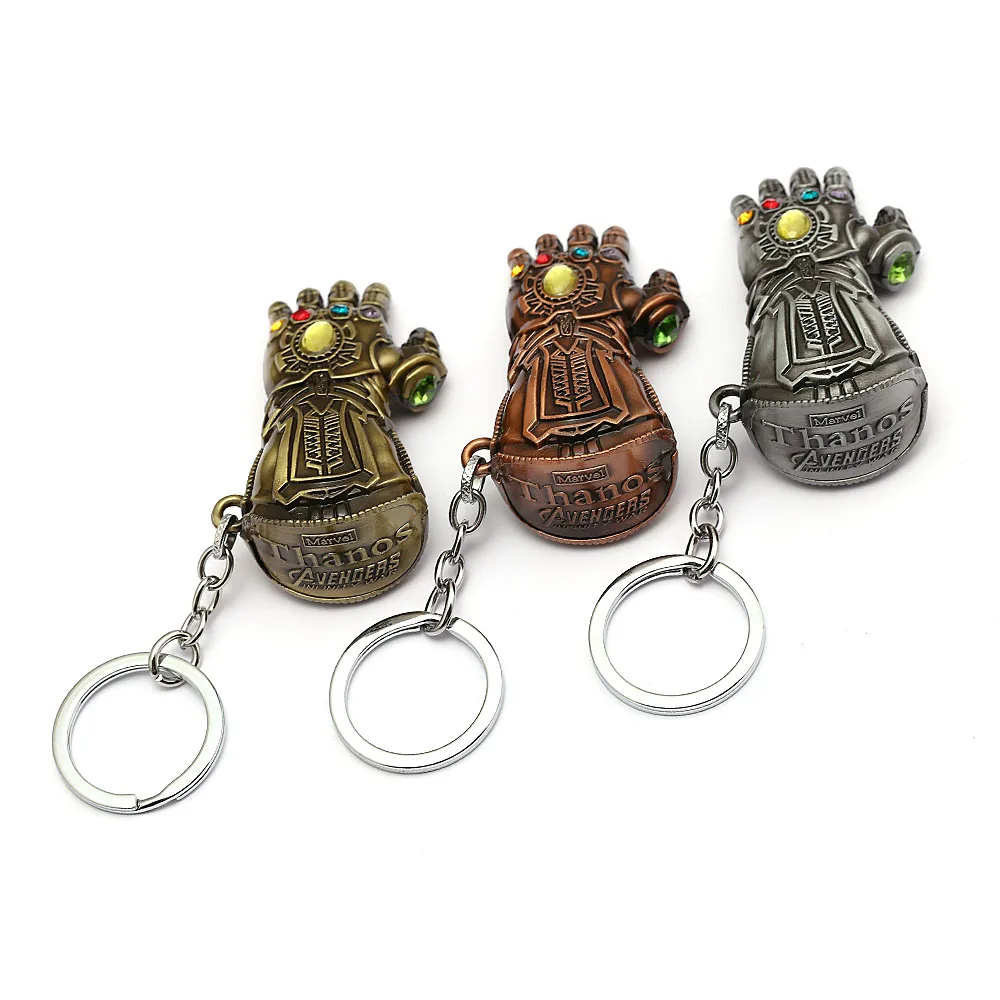 J Store Мстители 3 танос брелок Infinity Gauntlet класс бесконечной мощности chaviro для мужчин держатель сувенирные украшения