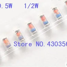 200 шт. LL34 1/2W зенеровский диод ZMM2V ZMM2V2 ZMM2V4 ZMM2V7 ZMM3V ZMM3V3 ZMM3V6 ZMM3V9 ZMM4V3 ZMM4V7 ZMM5V1 ZMM5V6 ZMM6V2 ZMM6V8