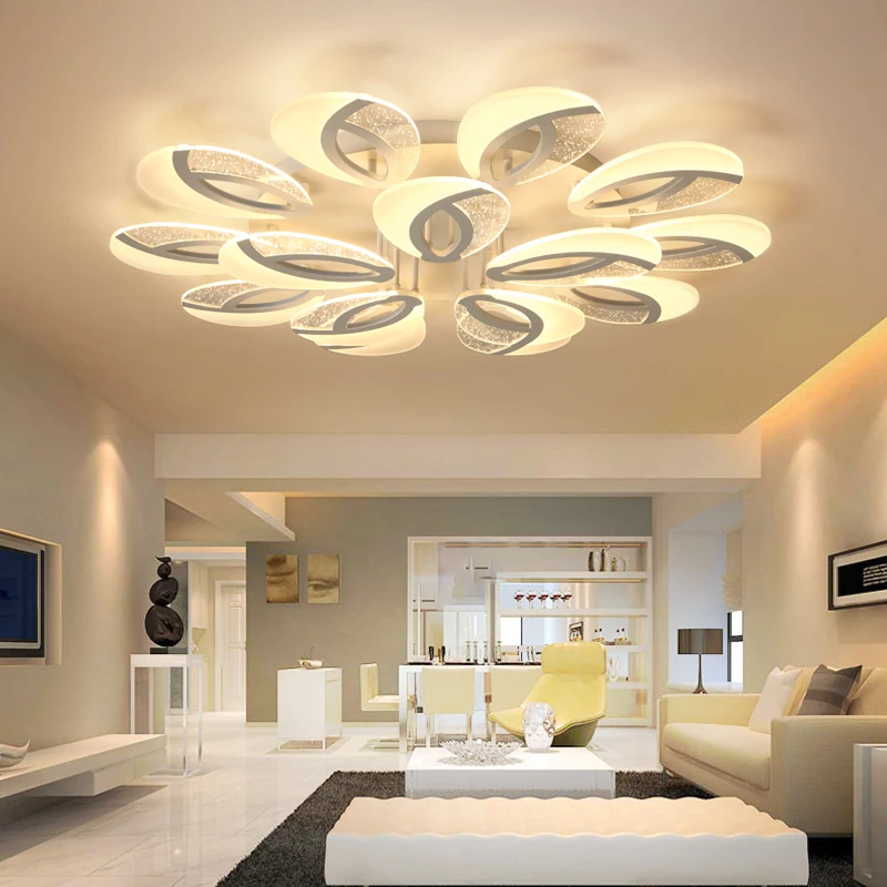 

Modern LED Ceiling Lights Remote Control combination Ceiling Lights For Living Bedroom Indoor Ceiling Lamp Fixture plafonnier