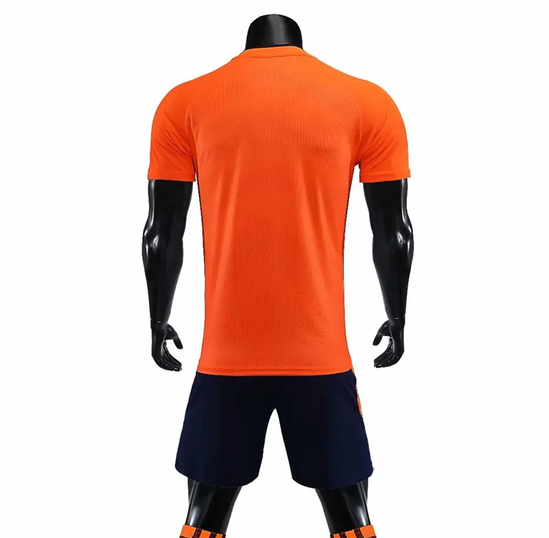 Новые мужские футбольные майки для мальчиков, наборы, детский спортивный комплект, тренировочные футбольные майки, рубашки, дышащие командные униформы, индивидуальный номер