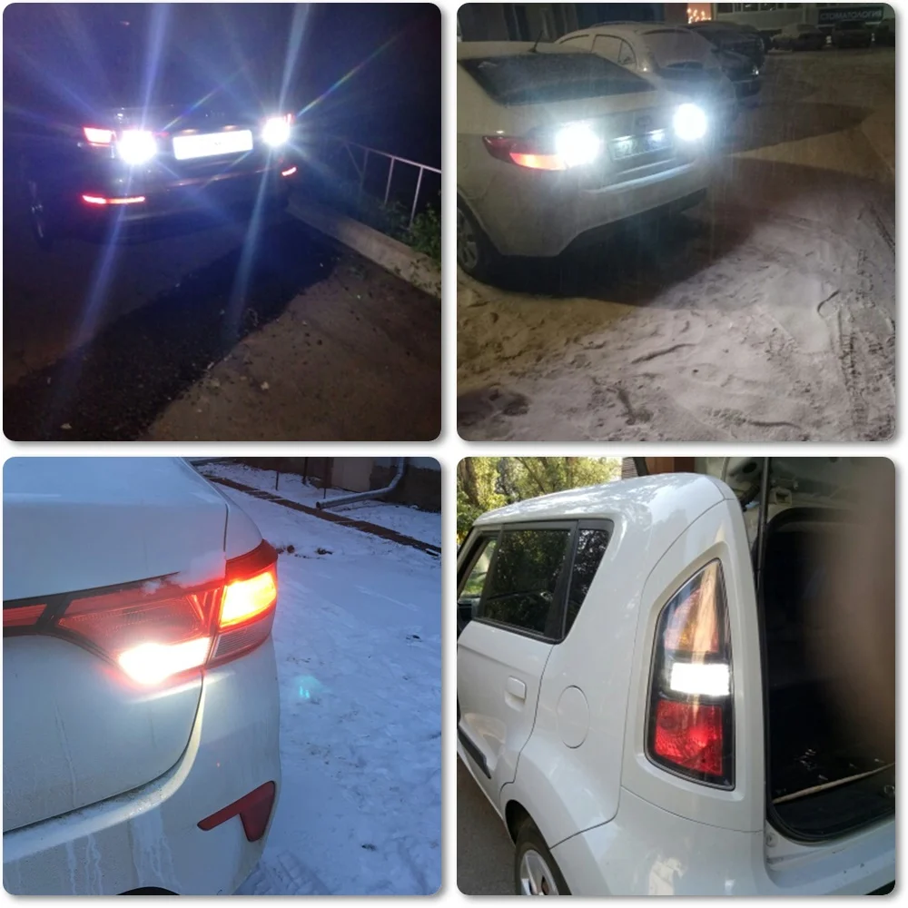 2x Canbus LED ��� ������ ����, VW �Ļ�Ʈ B7 2010-2014 T15 W16W 912 921 LED 12V �ڵ��� ��Ÿ�ϸ�