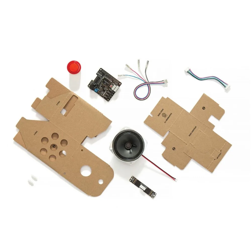 Голосовой набор Google AIY для Raspberry Pi 3B +/Raspberry 3B|Аксессуары демонстрационных стендов|