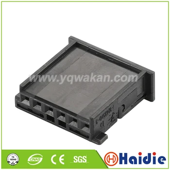 

Free shipping 5sets 6pin female auto plug wiring harness plug unsealed plastic connector 1-1241370-3
