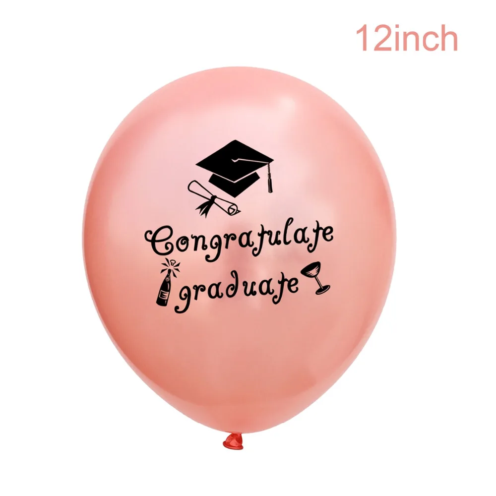  12 Inch 15 pcs Graduate Balloon Combination Graduation Party Decoration Graduation Balloons Invitat - 32990232682