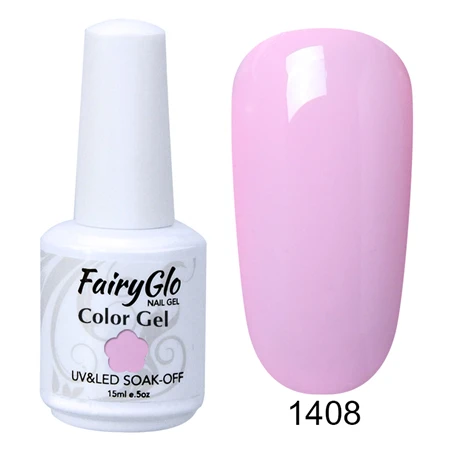 FairyGlo 15 мл Лак для ногтей для нанесения рисунков Краска Лак для ногтей УФ геллак краска для ногтей Vernis a Ongle Nagellak эмаль Лаки лак - Цвет: 1408