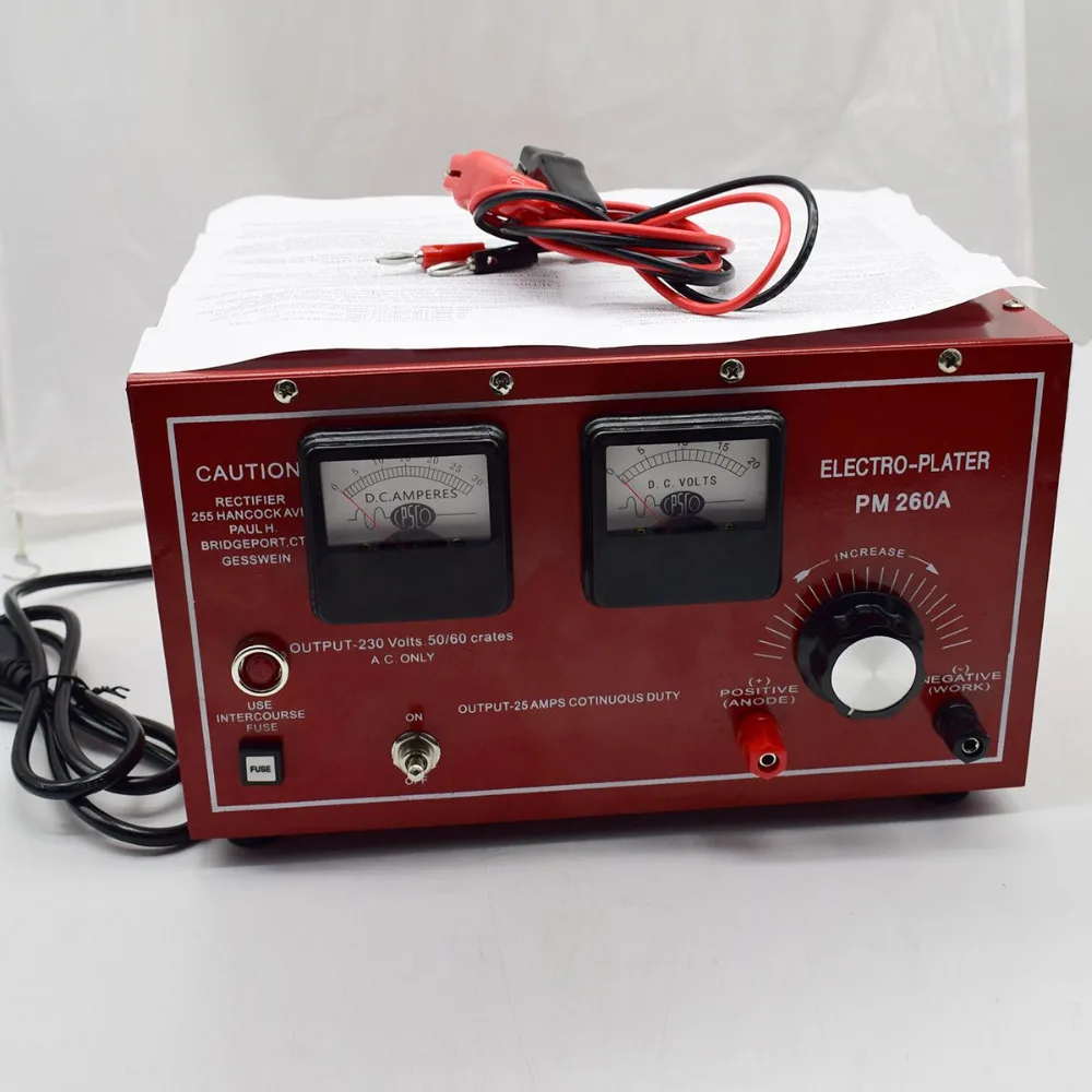

Jewelry Tool 220V 30Amp Silver Electro plating Rectifier Gold Plating Machine