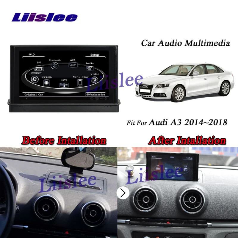 Liislee автомобиля Android Gps Navi навигация системы для Audi A3
