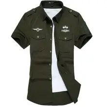 Летняя мужская рубашка с коротким рукавом большого размера Мужская свободная хлопковая одежда для отдыха с коротким рукавом Тонкая Униформа уличная сорочка