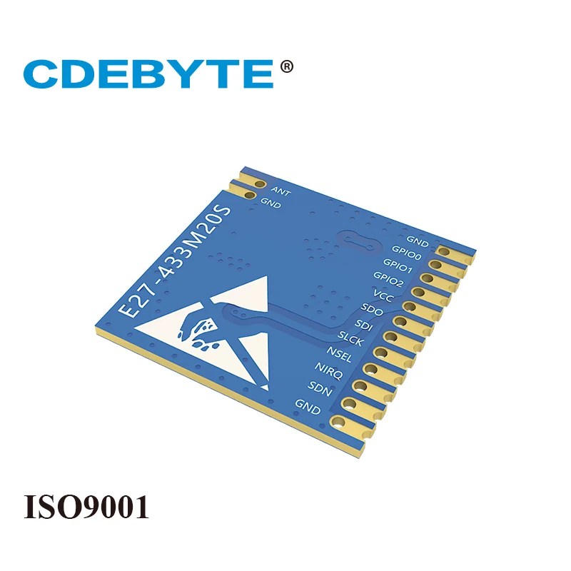 E27 433M20S SI4432 433 МГц 100 мВт штамп антенна отверстия uhf 20dBm беспроводной