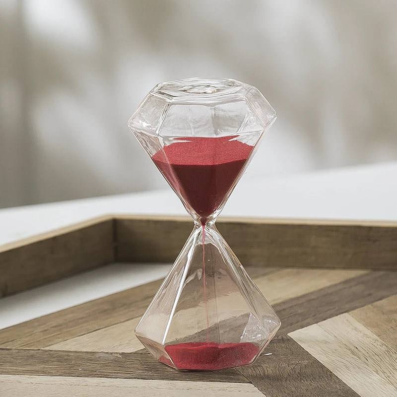 Скандинавский стиль, современный простой песочный час, стеклянные ...