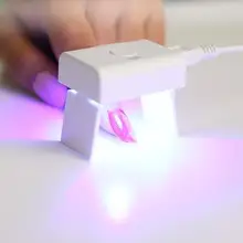 Мини Радужный 3 Вт 60 с USB штекер гель для ногтей Сушилка для ногтей ультрафиолетовая лампа накаливания инструменты для ухода Светодиодная лампа для сушки ногтей