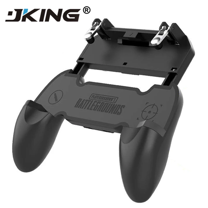 

JKING PUBG Mobile Game Controller Gamepad Trigger Aim Button L1R1 Shooter Joystick For IPhone Android Phone Game Pad Accesorios
