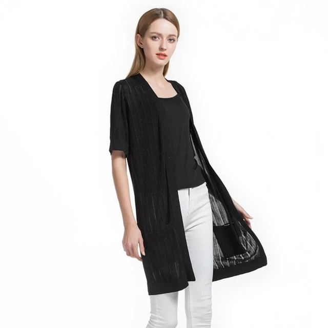 Knitbest'' 2017 Spring Summer Knitted Long Cardigan