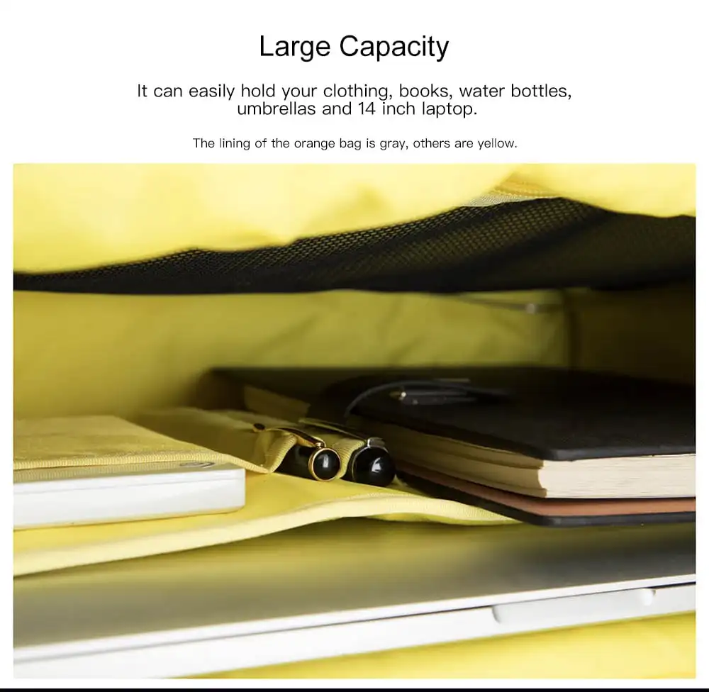 90fen Trendy Reflective Water-resistant Messenger Bag (4)