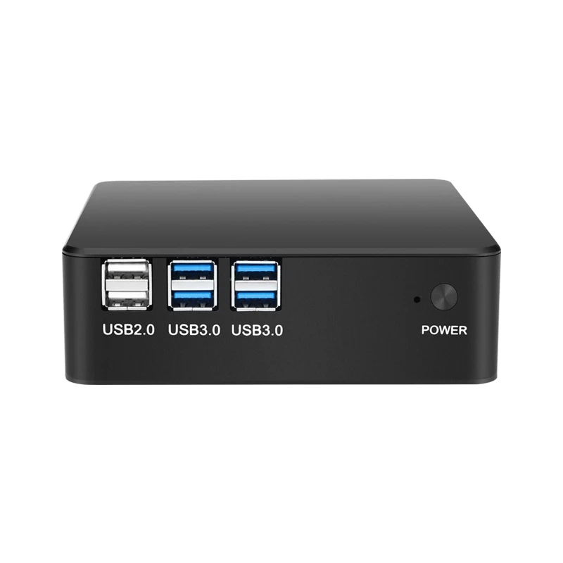 

Fanless Mini PC With Intel Celeron 3965U Dual Core Windows 10 Office PC 4K UHD Mini PC HDMI VGA WiFi Micro Desktop PC TV BOX