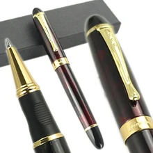 Jinhao X450 Металл Ручка-роллер Без пенал Роскошные школьные канцелярские принадлежности Роскошный письменный милые ручки подарок