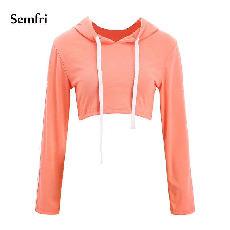 Semfri Sexy Black and Pink Crop Top Hoodie Sweatshirt Women Set Hoodies Clothing Suits Female Autumn Long Sleeve 2019 Streetwear Semfri Sexy Black and Pink Crop Top Hoodie Sweatshirt Women Set Hoodies Clothing Suits Female Autumn Long Sleeve 2019 Streetwear