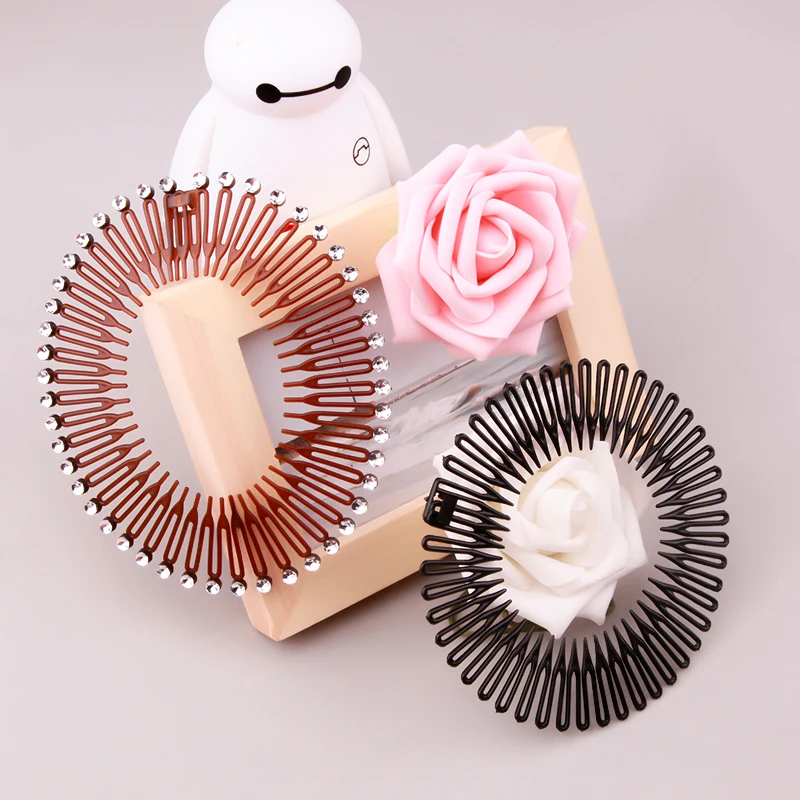 

2019 yooram hair accessoring hair combs with summer dress fashion hair combs circle hair combs