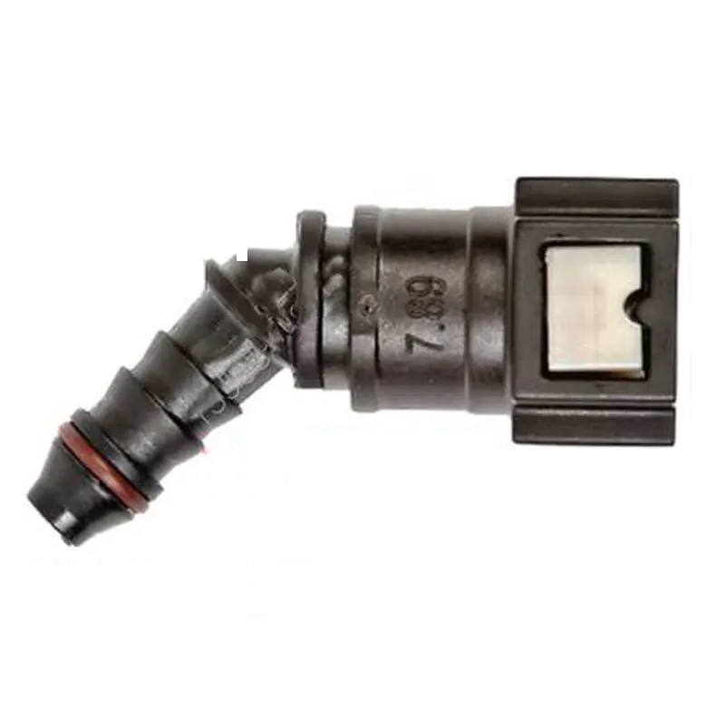 

7.89 ID6 curved fuel quick connector fuel connector universal for automotive fuel/methanol/ethanol/urea 1pc