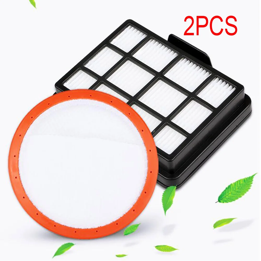 1pcs vacuum cleaner filter+1pcs round high pressure filter for Midea