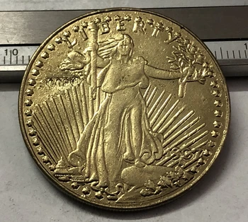 

1907 US SAINT GAUDENS $20 GOLD DOLLAR Exact Copy Coin
