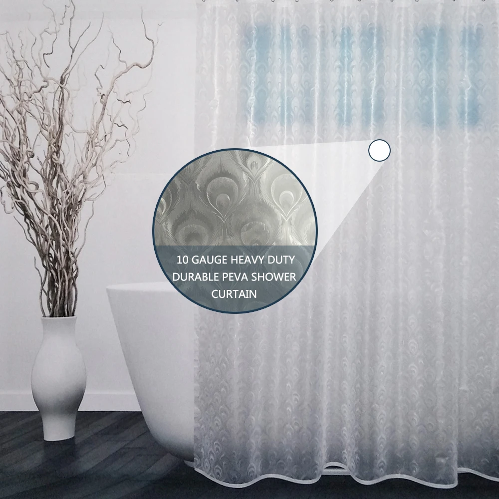 Details about   3D Peacock Peony 12 Shower Curtain Waterproof Fiber Bathroom Home Windows Toilet 