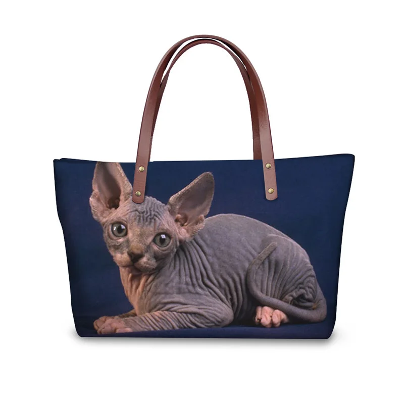 

Canadian Hairless Women Cross-body Bags Big Capacity Top-handle Bag for Female Brand Luxury Tote Messenger Handbags