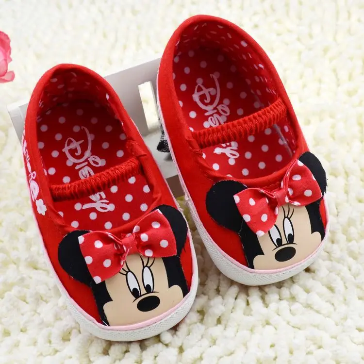 minnie baby shoes