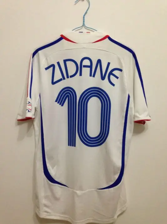zidane 2006 world cup jersey