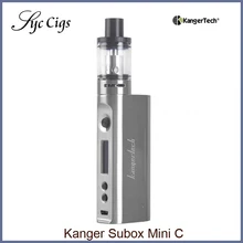 D’origine KangerTech Subox Mini C Starter Kit 50 W KBOX Boîte Mod vaporisateur Protank 5 Atomiseur SSOCC Vaporisateur e électronique cigarette